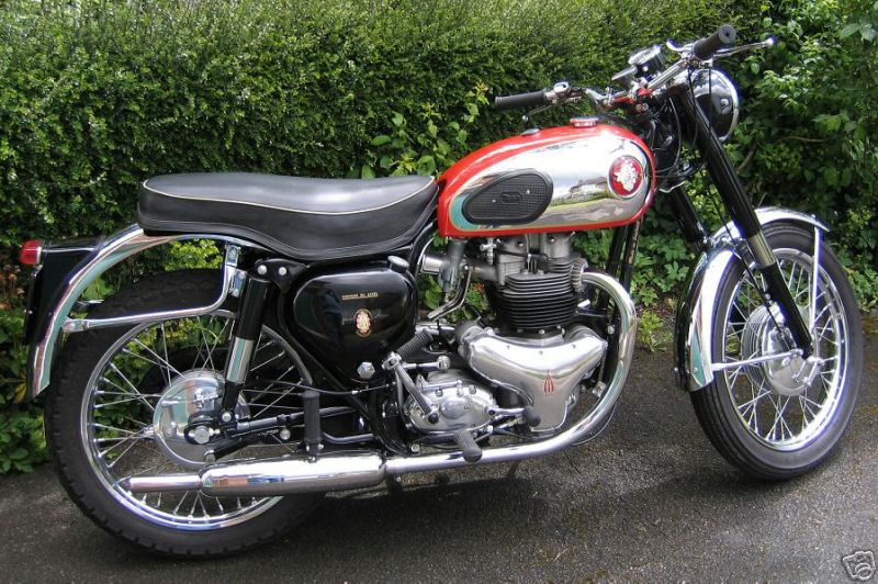bsa rocket gold star 650